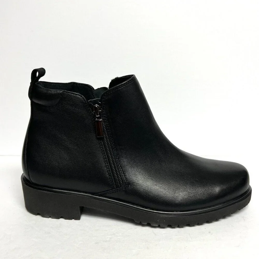 Munro Womens Rourke Bootie Black Size 9Wide